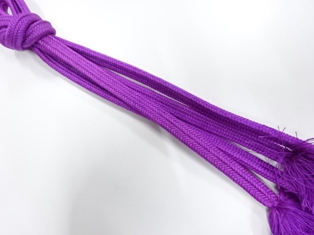 正絹　手組帯締め